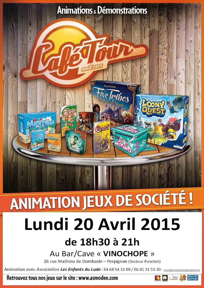 Café avec jeux de société