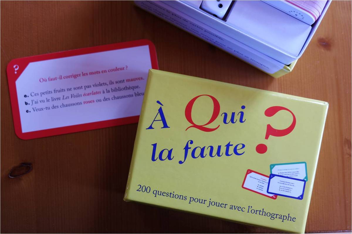 Jeux de société avec les mots