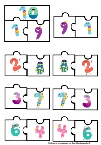 Puzzle géométrique ce1