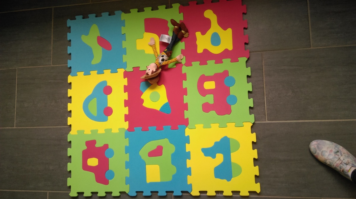 Carre mousse puzzle
