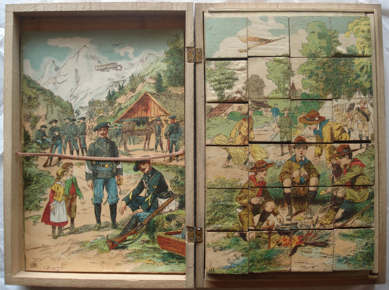 Collection puzzle ancien