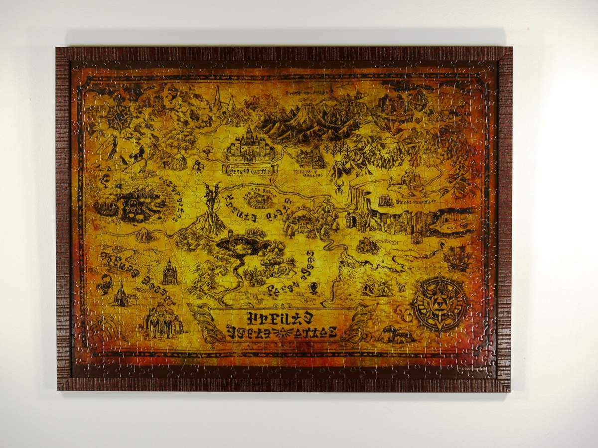 Accrocher un puzzle