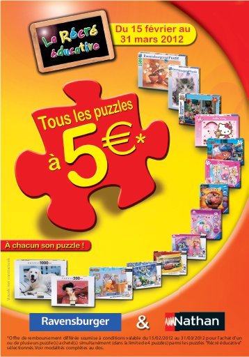 Offre ravensburger puzzle