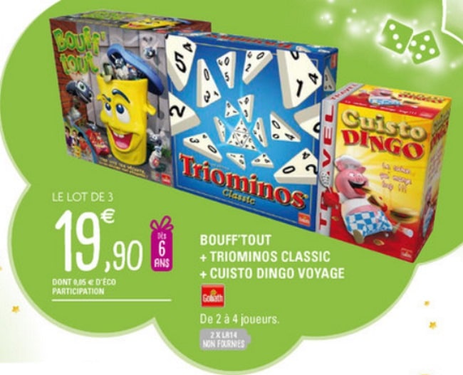 Jeux de société chez leclerc