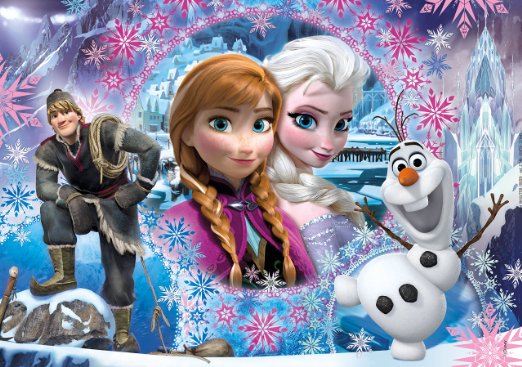 Puzzle reine des neiges 500 pieces