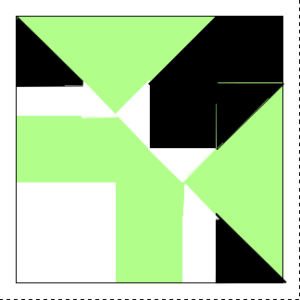 Puzzle origami