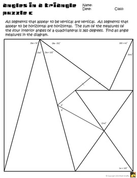 Triangle puzzle