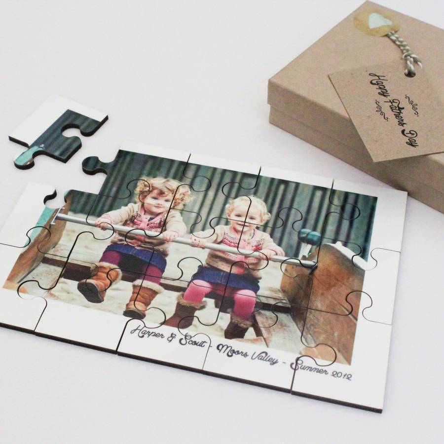Personalised jigsaw puzzle