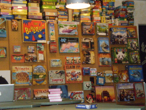 Jeux de société paris café