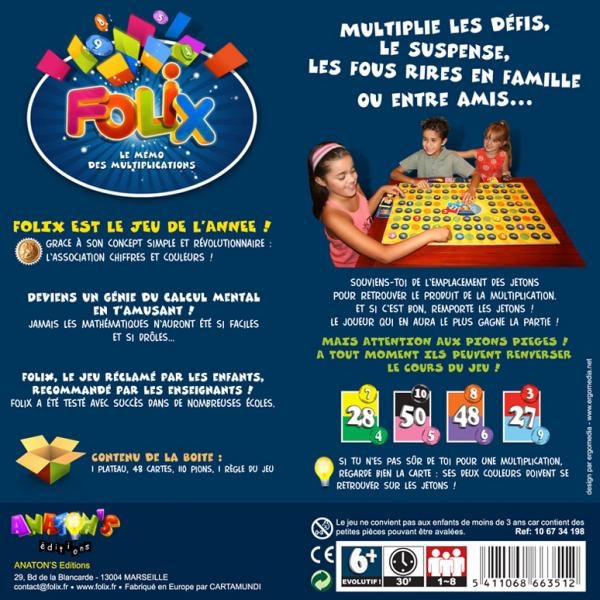 Jeux de société folix