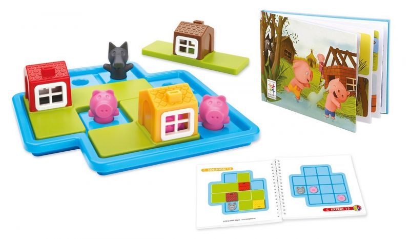 Jeux de société les trois petit cochons