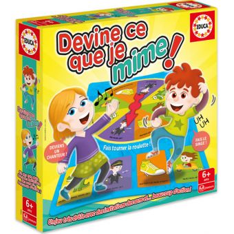 Jeux de société mime dessin