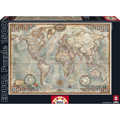 Puzzle carte monde