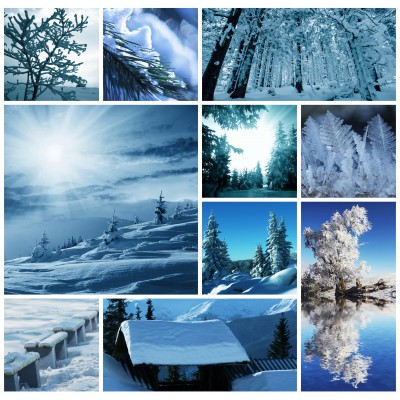 Puzzle neige
