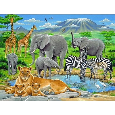 Puzzle animaux ravensburger