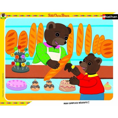 Petit ours brun puzzle