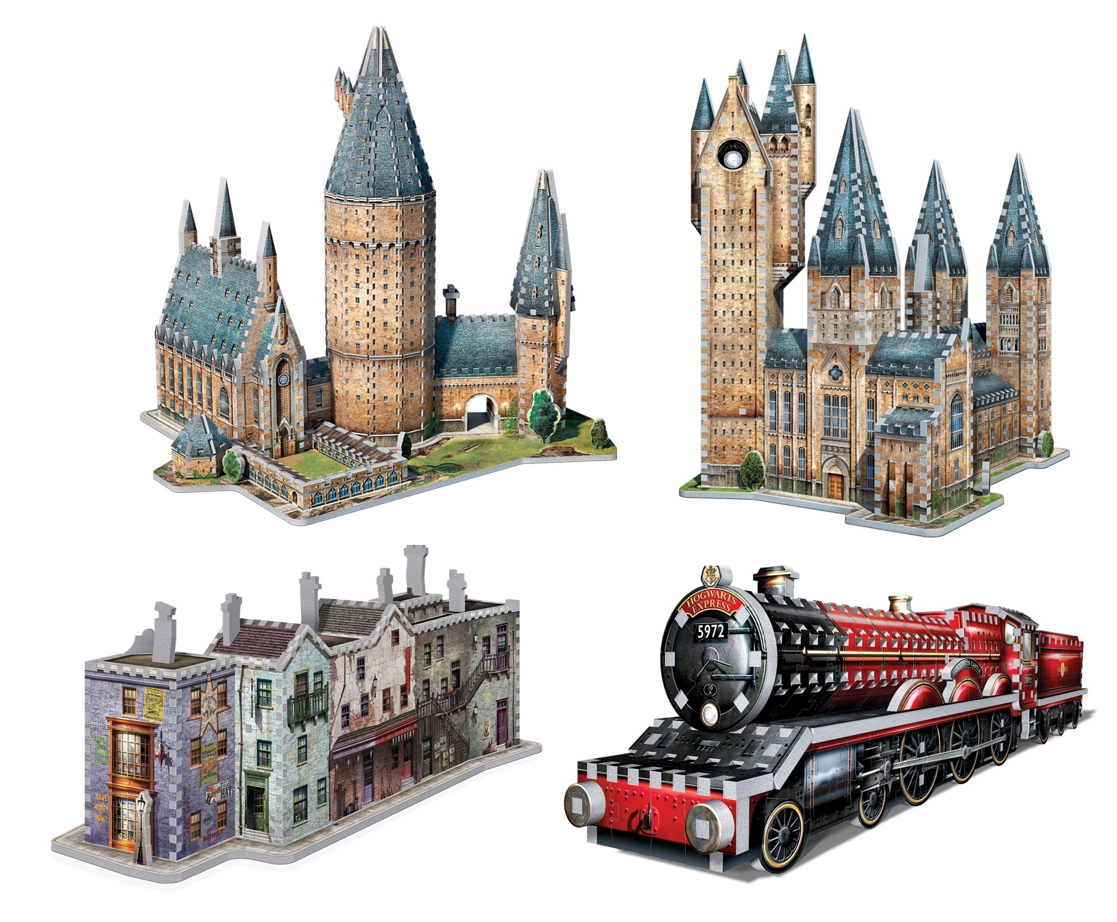 Puzzle 3d harry potter le chemin de traverse
