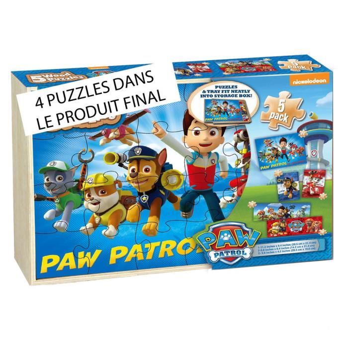 Puzzle pat patrouille 3 ans