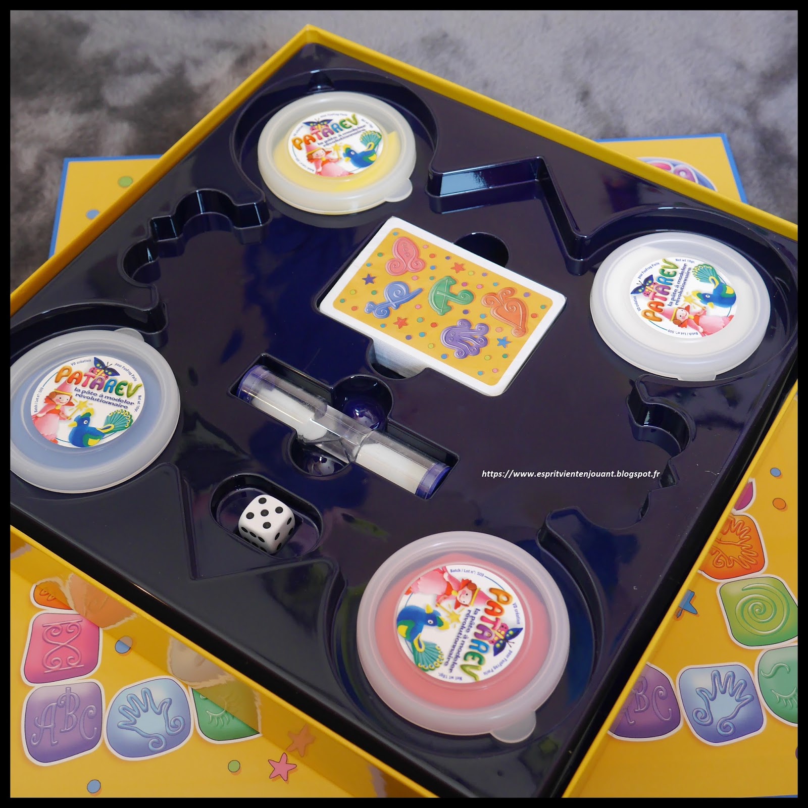 Jeux de societe pate a modeler