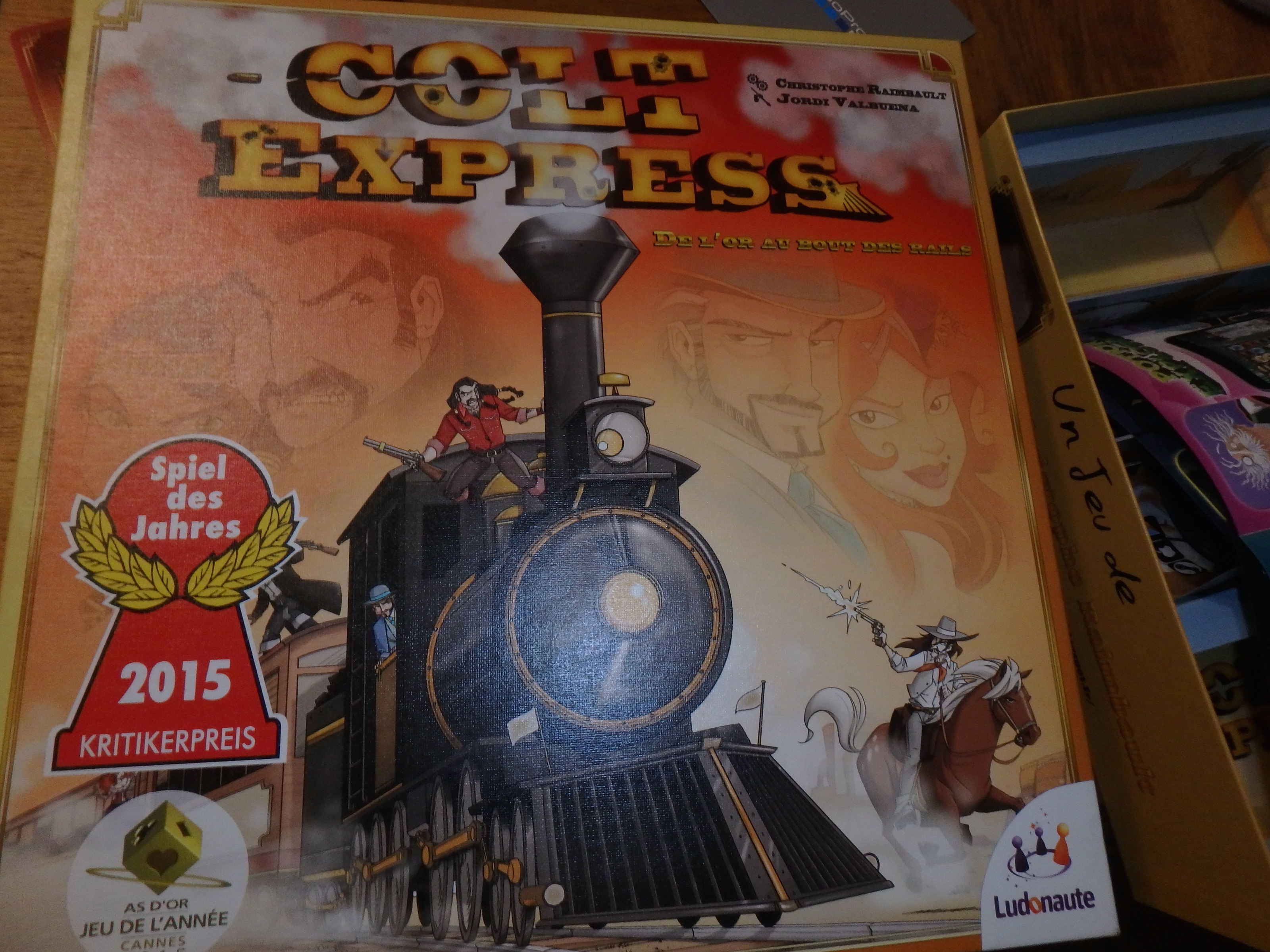 Colt express jeux de societe
