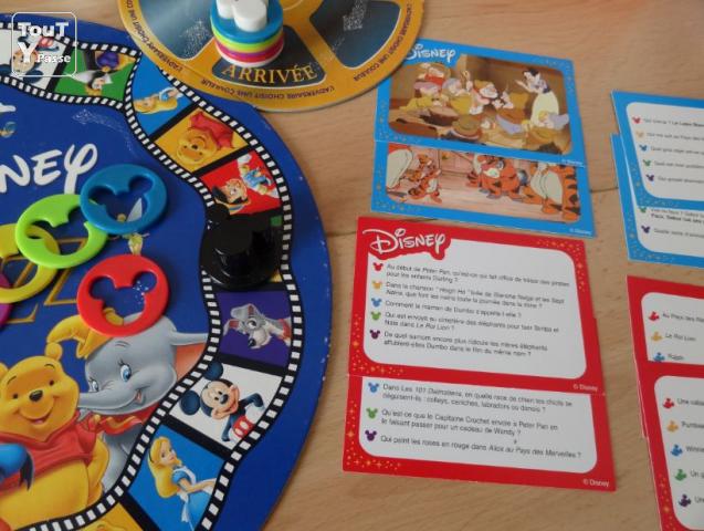 Jeux de societe disney quizz