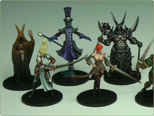 Jeux de societe avec figurines