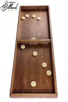 Jeux de société en bois artisanal