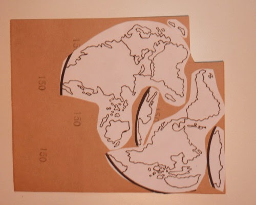 Puzzle planisphère à imprimer