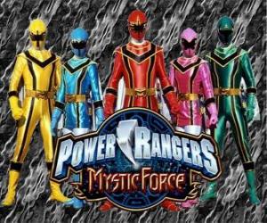Power rangers puzzle