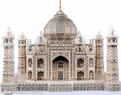 Taj mahal puzzle 3d