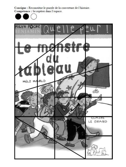 Compétence puzzle couverture maternelle