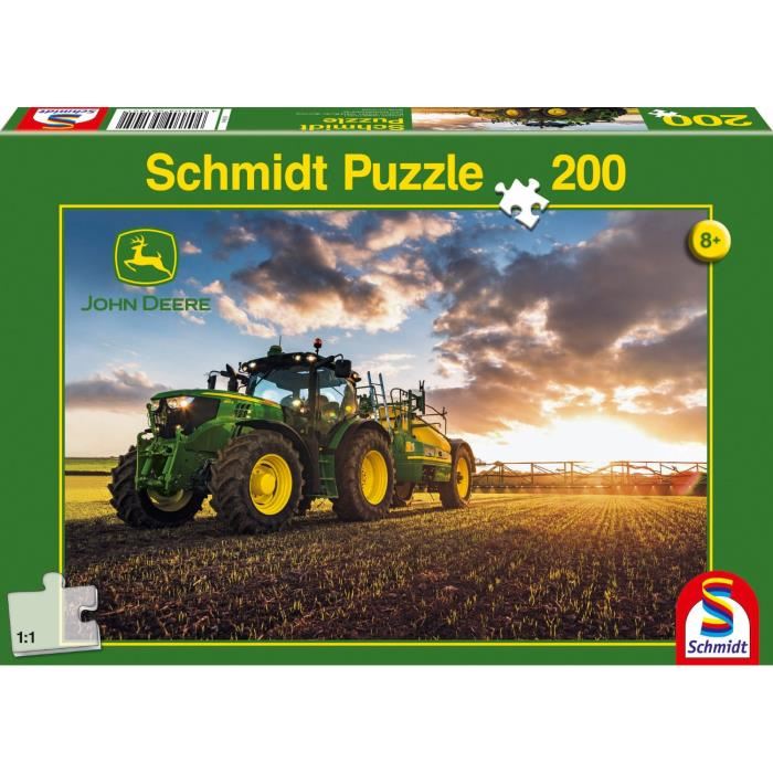 Puzzle tracteur enfant