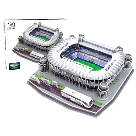 Puzzle 3d real madrid estadio santiago bernabeu
