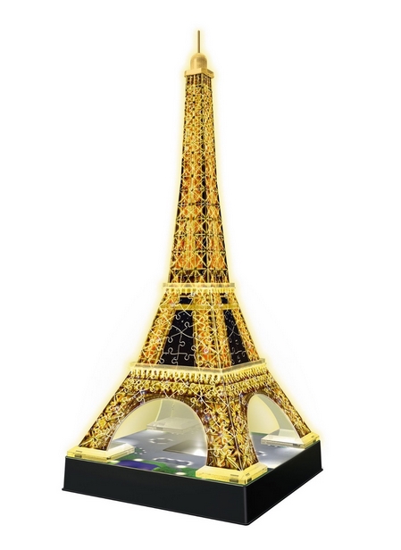 Ravensburger puzzle 3d tour eiffel nuit