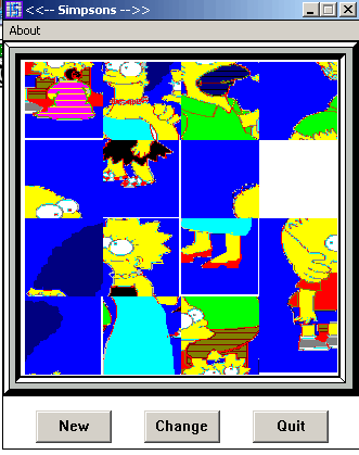 Jeux de simpson puzzle
