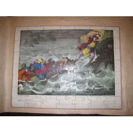 Puzzle ancien en bois