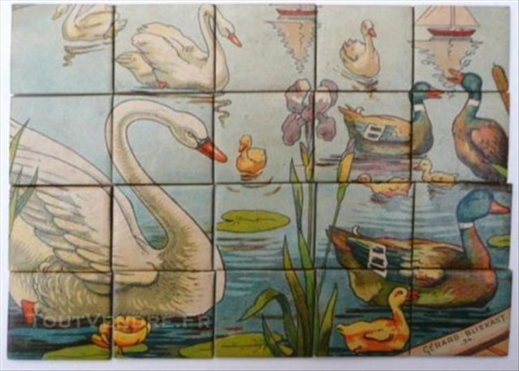 Puzzle ancien carton