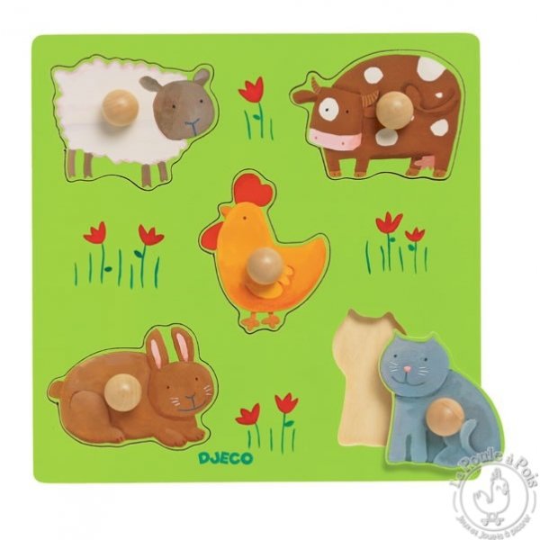 Puzzle djeco animaux