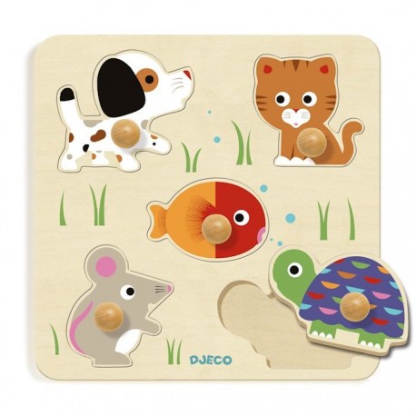 Puzzle bois djeco