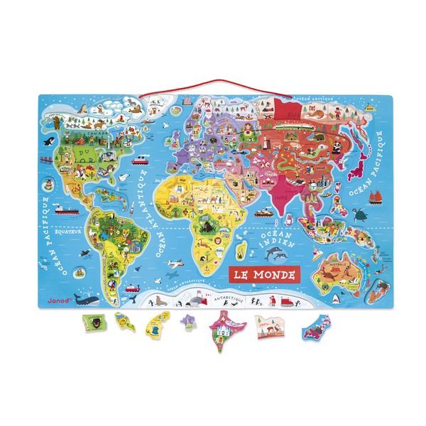 Puzzle carte de france janod