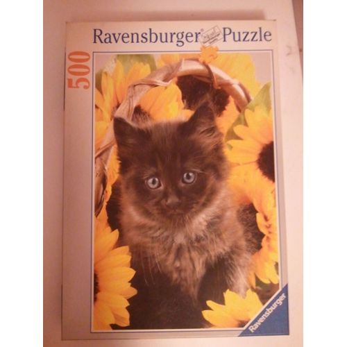 Puzzle chat 500 pièces