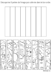 Puzzle a reconstituer