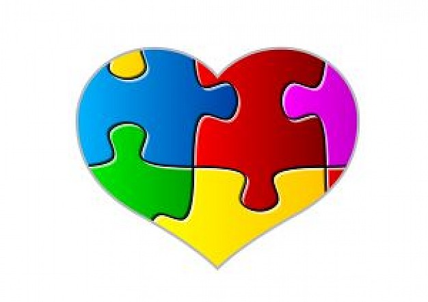Puzzle photo coeur
