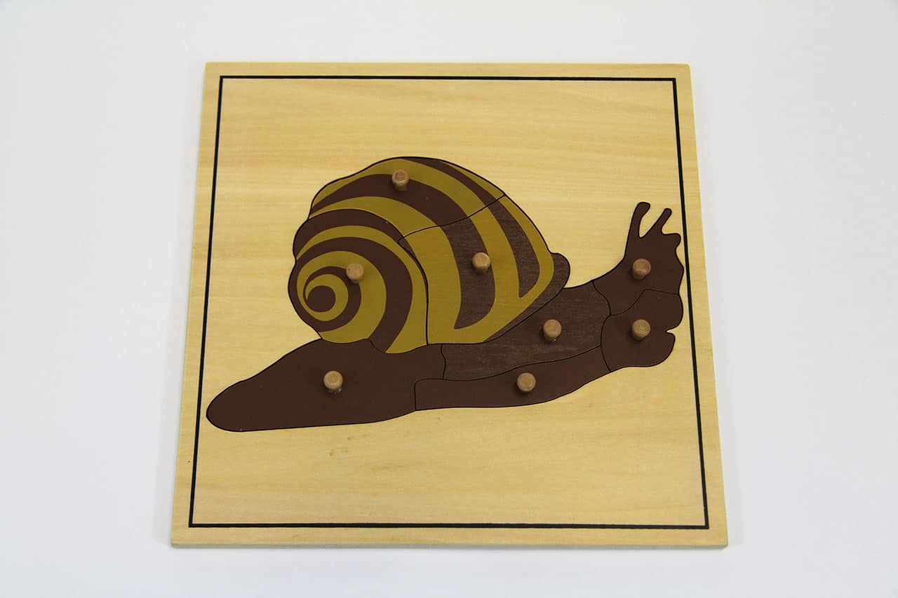 Puzzle zoologie montessori