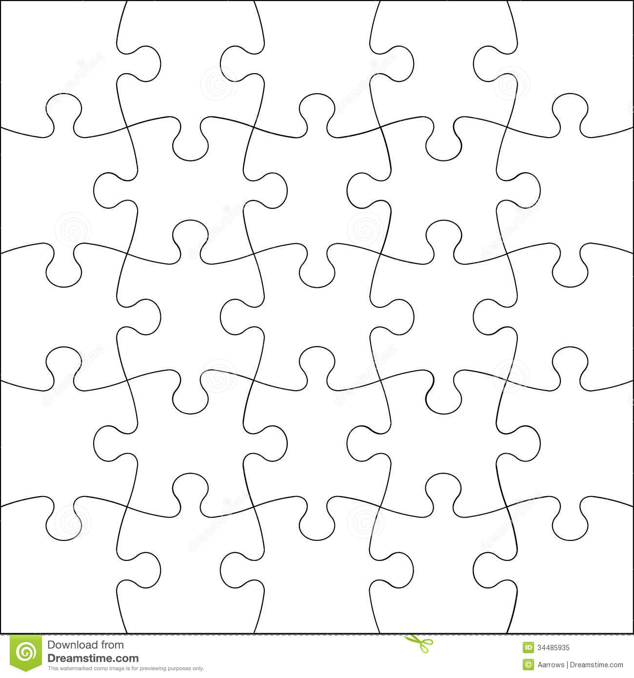 Puzzle vecteur