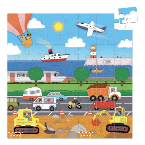 Puzzle des transports