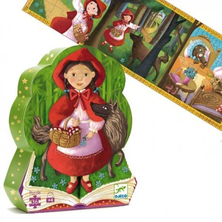 Puzzle djeco chaperon rouge