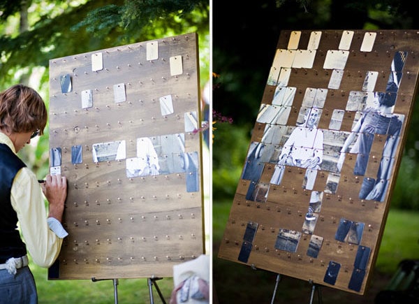 Livre d'or puzzle mariage