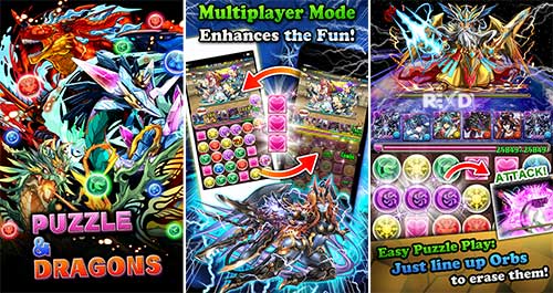 Puzzle et dragon apk