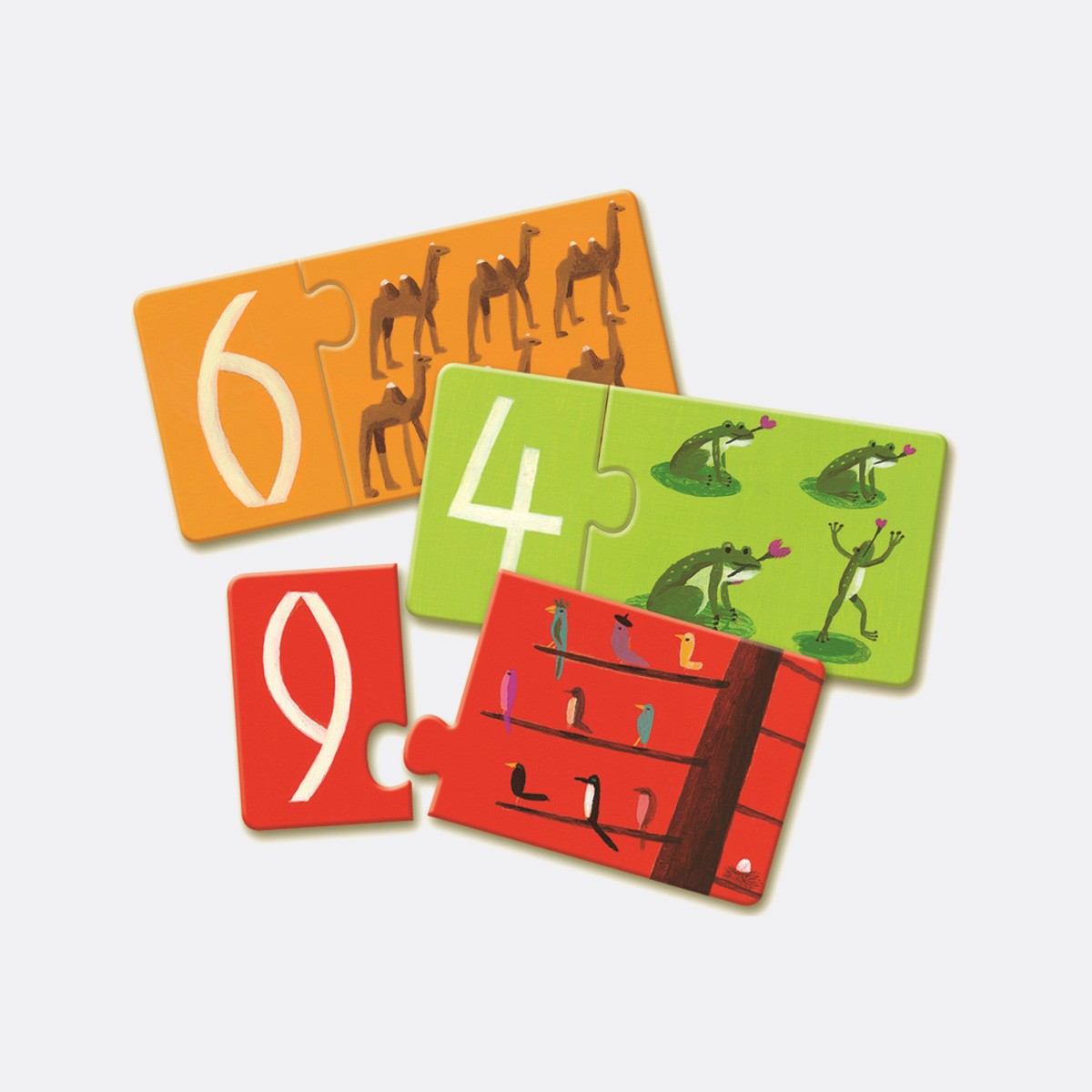 Puzzle chiffres djeco